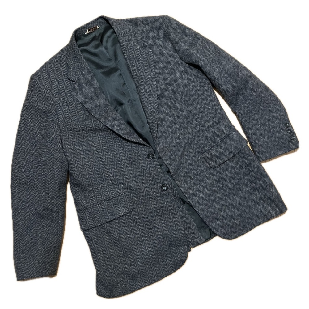 Christopher Hayes Men Suit Jacket Blazer Sport Coat 100% Wool USA Fall Old Money